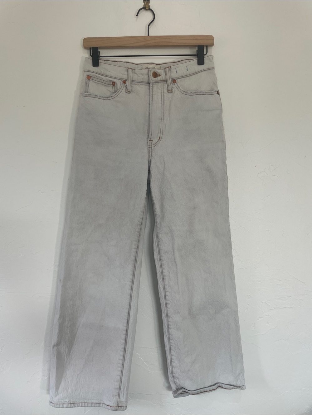 Madewell perfect vintage wide leg crop jean